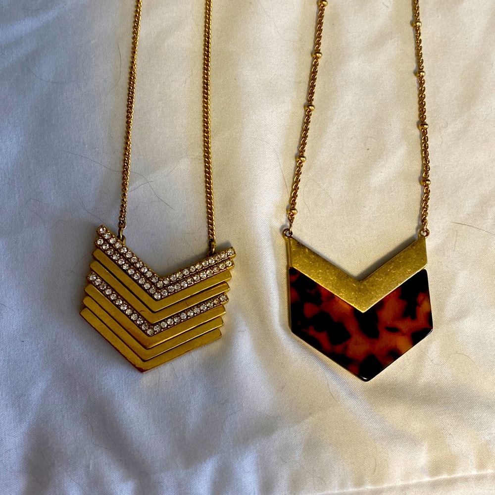 Two J. Crew necklaces